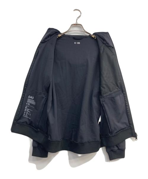 K-3B（ケースリービー）K-3B (ケースリービー) ダブルジップパーカー ブラック サイズ:Oの古着・服飾アイテム