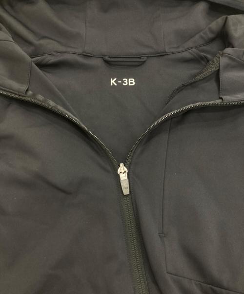 K-3B（ケースリービー）K-3B (ケースリービー) ダブルジップパーカー ブラック サイズ:Oの古着・服飾アイテム