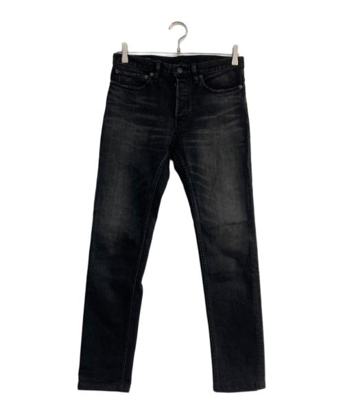 MINEDENIM（マインデニム）MINEDENIM (マインデニム) S.Slim STR 5ポケット USD デニム ブラック サイズ:6の古着・服飾アイテム