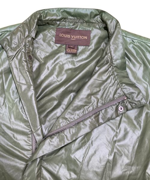 LOUIS VUITTON（ルイ ヴィトン）LOUIS VUITTON (ルイ ヴィトン) 中綿ジャケット グリーン サイズ:54の古着・服飾アイテム