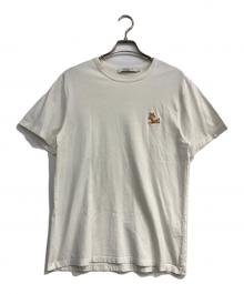 maison kitsune（メゾンキツネ）の古着「CHILLAX FOXパッチTシャツ」｜ホワイト