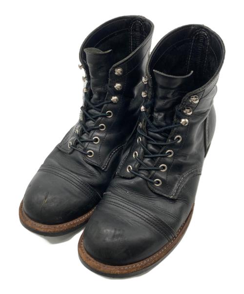 RED WING（レッドウィング）RED WING (レッドウィング) アイアンレンジャー ブラック サイズ:28の古着・服飾アイテム