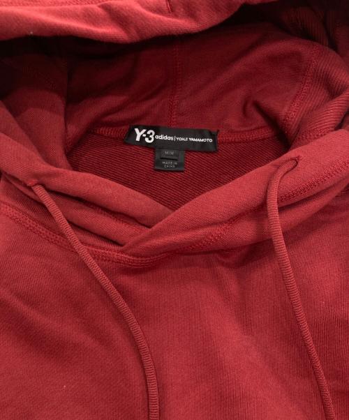 Y-3（ワイスリー）Y-3 (ワイスリー) プルオーバーパーカー レッド サイズ:Mの古着・服飾アイテム