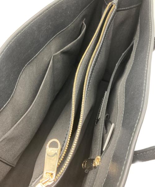 FURLA（フルラ）FURLA (フルラ) AMINA スクエアトートバッグ ブラックの古着・服飾アイテム