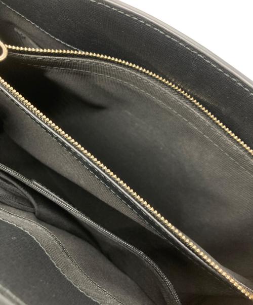 FURLA（フルラ）FURLA (フルラ) AMINA スクエアトートバッグ ブラックの古着・服飾アイテム
