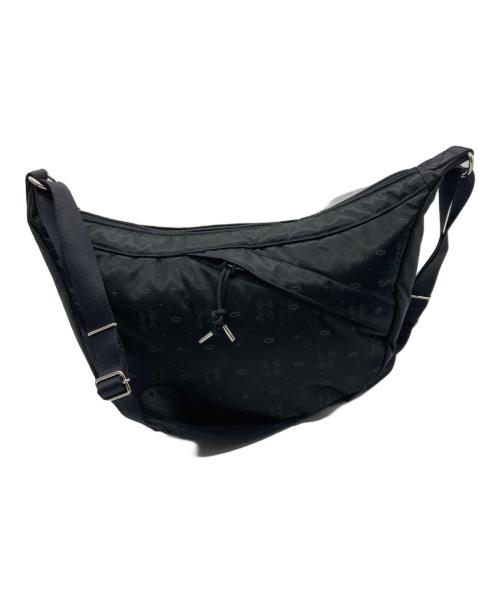 POTR（ピー・オー・ティー・アール）POTR (ピー・オー・ティー・アール) MONOGRAM  SHOULDER BAG ブラックの古着・服飾アイテム