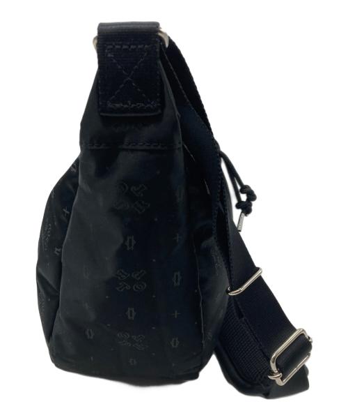 POTR（ピー・オー・ティー・アール）POTR (ピー・オー・ティー・アール) MONOGRAM  SHOULDER BAG ブラックの古着・服飾アイテム