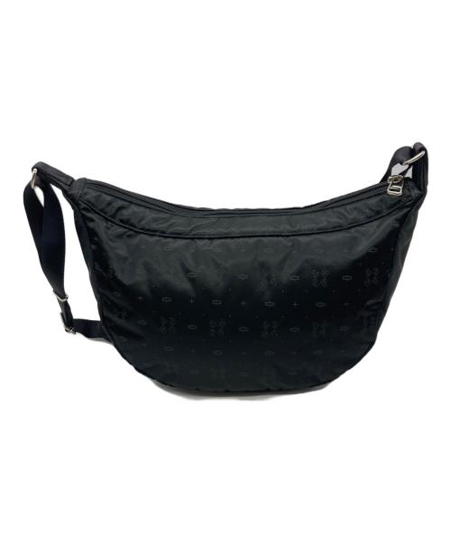 POTR（ピー・オー・ティー・アール）POTR (ピー・オー・ティー・アール) MONOGRAM  SHOULDER BAG ブラックの古着・服飾アイテム