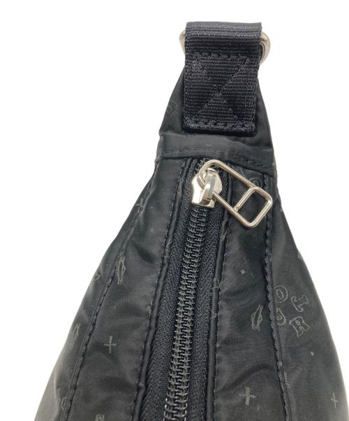 POTR（ピー・オー・ティー・アール）POTR (ピー・オー・ティー・アール) MONOGRAM  SHOULDER BAG ブラックの古着・服飾アイテム