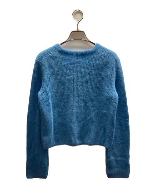 Ron Herman（ロンハーマン）Ron Herman (ロンハーマン) アルパカ混ニットカーディガン ブルー サイズ:XSの古着・服飾アイテム
