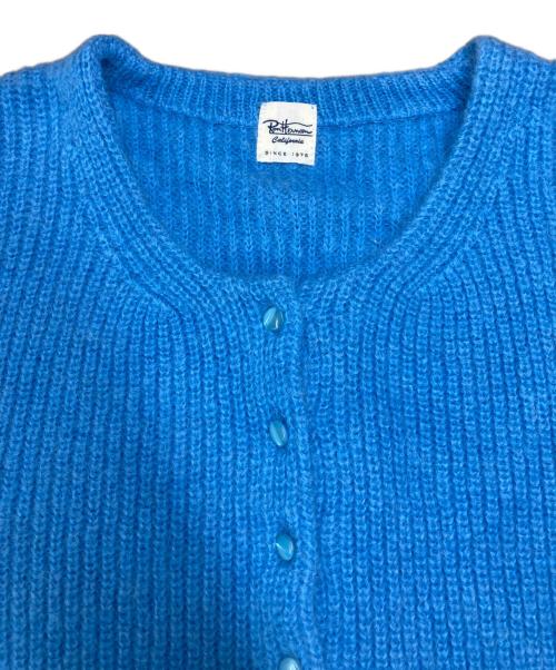 Ron Herman（ロンハーマン）Ron Herman (ロンハーマン) アルパカ混ニットカーディガン ブルー サイズ:XSの古着・服飾アイテム