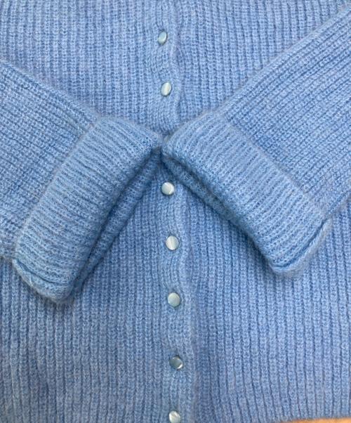Ron Herman（ロンハーマン）Ron Herman (ロンハーマン) アルパカ混ニットカーディガン ブルー サイズ:XSの古着・服飾アイテム