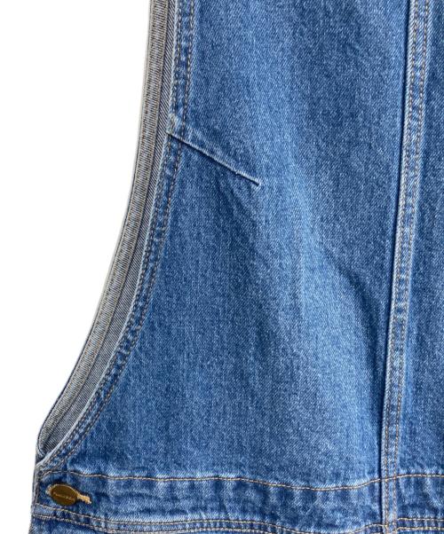 pual ce cin（ピュアルセシン）pual ce cin (ピュアルセシン) @kokiminita コーンデニムアメスリサロペット インディゴ サイズ:FREEの古着・服飾アイテム