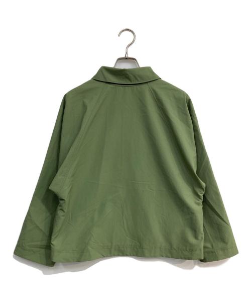 LACOSTE（ラコステ）LACOSTE (ラコステ) タイプライターコンバーチブルブルゾン グリーン サイズ:34の古着・服飾アイテム
