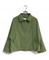 LACOSTE（ラコステ）の古着「タイプライターコンバーチブルブルゾン」｜グリーン