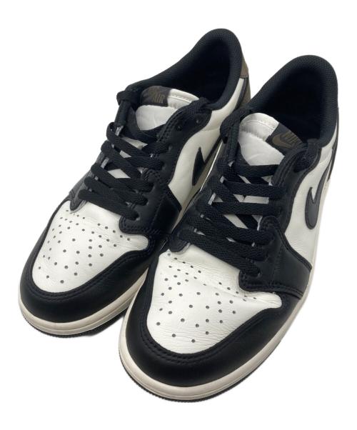 NIKE（ナイキ）NIKE (ナイキ) AIR JORDAN 1 RETRO LOW OG ホワイト×ブラウン サイズ:27.5cmの古着・服飾アイテム