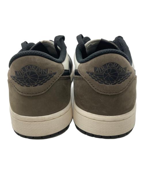NIKE（ナイキ）NIKE (ナイキ) AIR JORDAN 1 RETRO LOW OG ホワイト×ブラウン サイズ:27.5cmの古着・服飾アイテム
