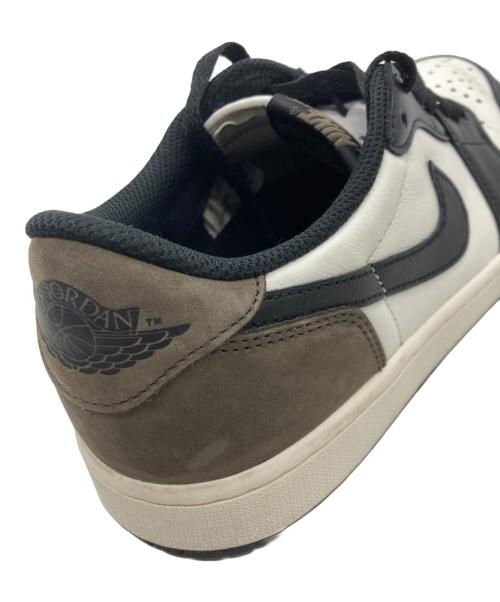 NIKE（ナイキ）NIKE (ナイキ) AIR JORDAN 1 RETRO LOW OG ホワイト×ブラウン サイズ:27.5cmの古着・服飾アイテム