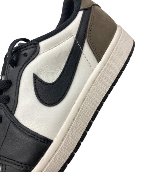 NIKE（ナイキ）NIKE (ナイキ) AIR JORDAN 1 RETRO LOW OG ホワイト×ブラウン サイズ:27.5cmの古着・服飾アイテム