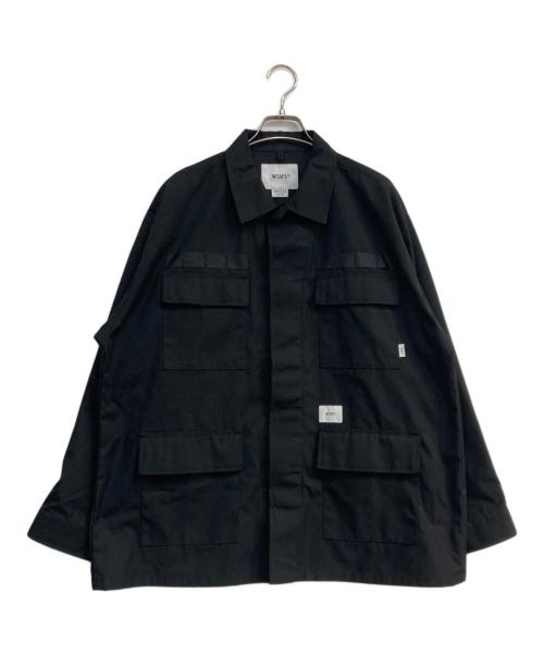 WTAPS（ダブルタップス）WTAPS (ダブルタップス) JMOD 02/LS/CTPL.TWILL.PROTECT　 23AW ブラック サイズ:02の古着・服飾アイテム