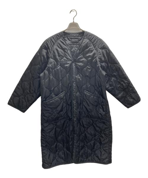 HYKE（ハイク）HYKE (ハイク) QUILTED LINER COAT ブラック サイズ:Ⅼの古着・服飾アイテム