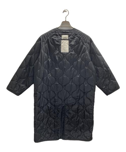 HYKE（ハイク）HYKE (ハイク) QUILTED LINER COAT ブラック サイズ:Ⅼの古着・服飾アイテム