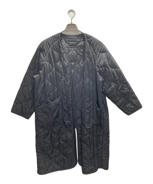 HYKE（ハイク）HYKE (ハイク) QUILTED LINER COAT ブラック サイズ:Ⅼの古着・服飾アイテム