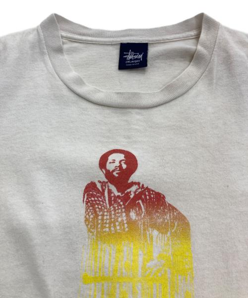 stussy（ステューシー）stussy (ステューシー) ラスタTシャツ アイボリー サイズ:XLの古着・服飾アイテム
