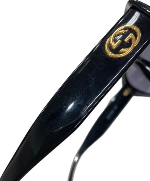 GUCCI（グッチ）GUCCI (グッチ) インターロッキングGサングラス ブラック サイズ:58□13の古着・服飾アイテム
