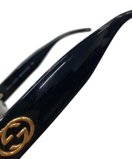 GUCCI（グッチ）GUCCI (グッチ) インターロッキングGサングラス ブラック サイズ:58□13の古着・服飾アイテム