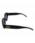 中古・古着 GUCCI (グッチ) インターロッキングGサングラス ブラック サイズ:58□13：7000円