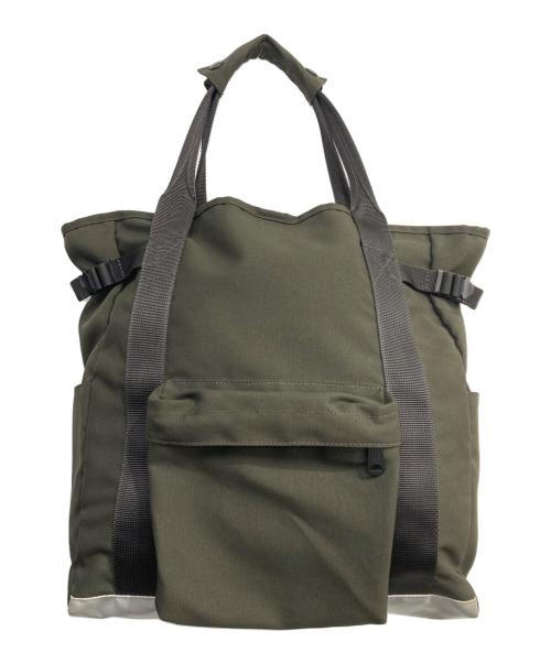 MARGARET HOWELL（マーガレットハウエル）MARGARET HOWELL (マーガレットハウエル) PORTER (ポーター) トートバッグ カーキの古着・服飾アイテム