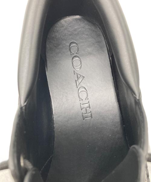 COACH（コーチ）COACH (コーチ) ラグ ソール ボート シューズ ブラック サイズ:25.5㎝の古着・服飾アイテム