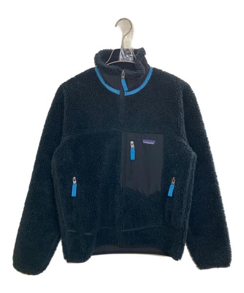 Patagonia（パタゴニア）Patagonia (パタゴニア) クラシック レトロX ジャケット ブラック×ブルー サイズ:XSの古着・服飾アイテム