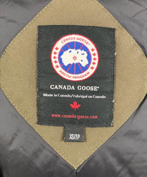 CANADA GOOSE（カナダグース）CANADA GOOSE (カナダグース) JASPER PARKA カーキ サイズ:XSの古着・服飾アイテム