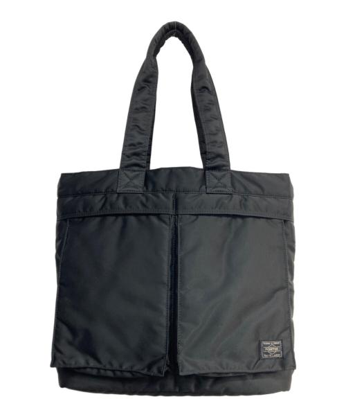 PORTER（ポーター）PORTER (ポーター) TOTE BAG ブラックの古着・服飾アイテム