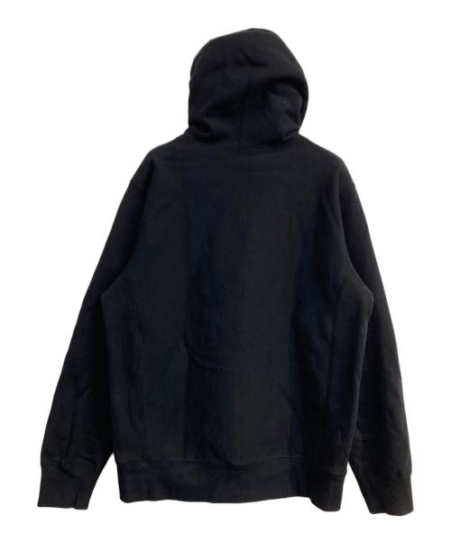 SUPREME（シュプリーム）Supreme (シュプリーム) Chenille Applique Hooded Sweatshirt ブラック サイズ:Ⅿの古着・服飾アイテム