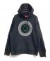 Supreme（シュプリーム）の古着「Chenille Applique Hooded Sweatshirt」｜ブラック