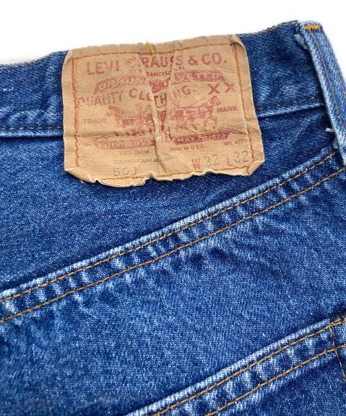 LEVI'S（リーバイス）LEVI'S (リーバイス) 501デニムパンツ　ボタン裏524 82年製 赤耳 RED LINE インディゴ サイズ:W32×L32の古着・服飾アイテム