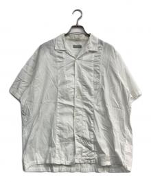 COMME des GARCONS HOMME（コムデギャルソン オム）の古着「オープンカラーシャツ」｜ホワイト