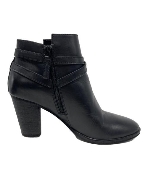 COLE HAAN（コールハーン）COLE HAAN (コールハーン) レザーショートブーツ ブラック サイズ:SIZE 6 1/2 (24cm)の古着・服飾アイテム