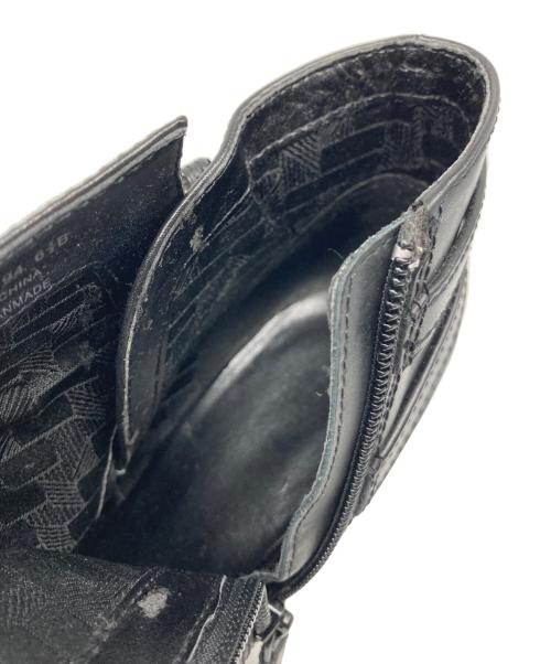 COLE HAAN（コールハーン）COLE HAAN (コールハーン) レザーショートブーツ ブラック サイズ:SIZE 6 1/2 (24cm)の古着・服飾アイテム