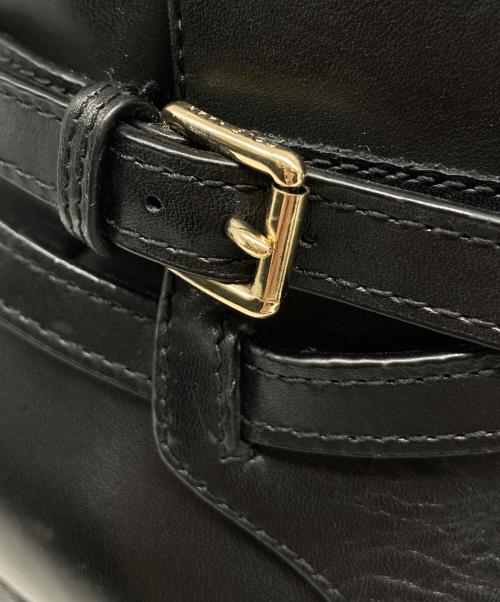 COLE HAAN（コールハーン）COLE HAAN (コールハーン) レザーショートブーツ ブラック サイズ:SIZE 6 1/2 (24cm)の古着・服飾アイテム