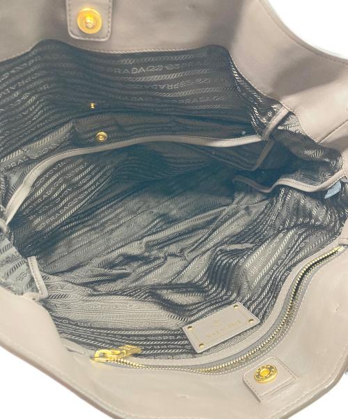 PRADA（プラダ）PRADA (プラダ) 2WAYバッグ ブラウンの古着・服飾アイテム