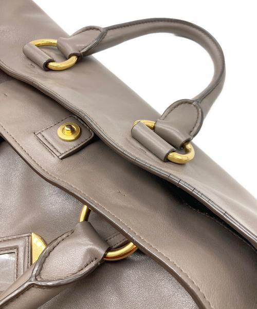 PRADA（プラダ）PRADA (プラダ) 2WAYバッグ ブラウンの古着・服飾アイテム