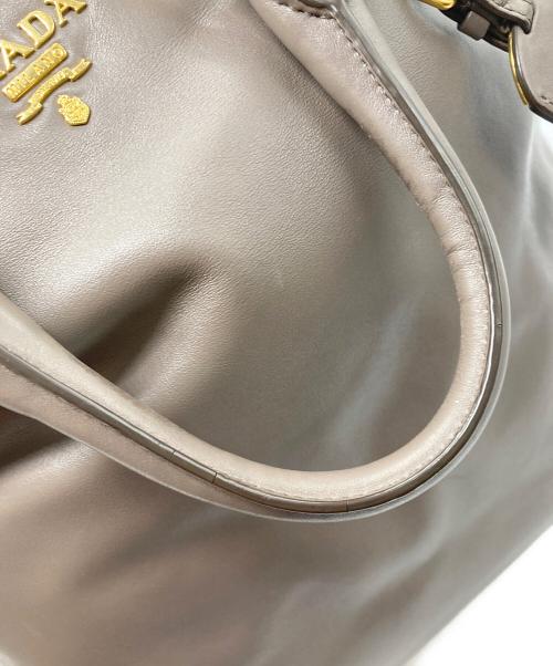 PRADA（プラダ）PRADA (プラダ) 2WAYバッグ ブラウンの古着・服飾アイテム