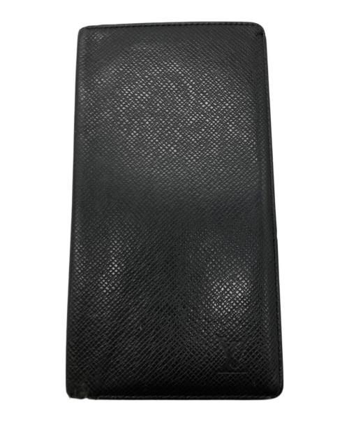 LOUIS VUITTON（ルイ ヴィトン）LOUIS VUITTON (ルイ ヴィトン) ポルトフォイユ・ロン ブラックの古着・服飾アイテム