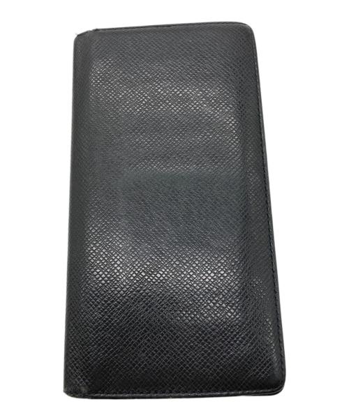 LOUIS VUITTON（ルイ ヴィトン）LOUIS VUITTON (ルイ ヴィトン) ポルトフォイユ・ロン ブラックの古着・服飾アイテム