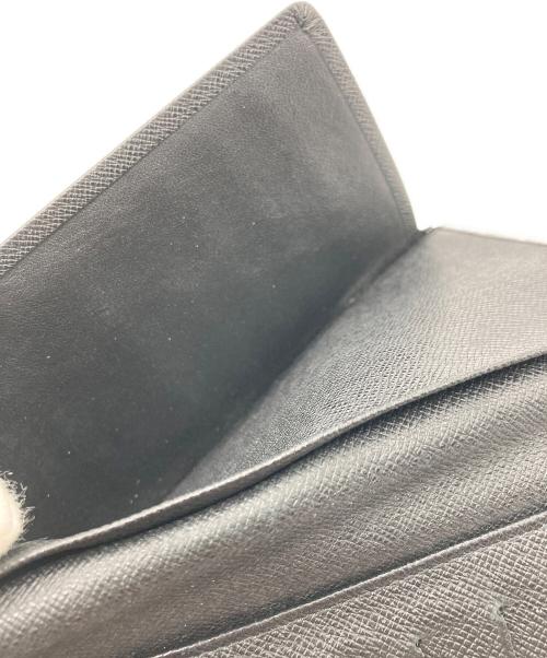 LOUIS VUITTON（ルイ ヴィトン）LOUIS VUITTON (ルイ ヴィトン) ポルトフォイユ・ロン ブラックの古着・服飾アイテム