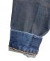 中古・古着 LEVI'S (リーバイス) リペア加工デニムジャケット　トルコ製 インディゴ サイズ:S：8000円